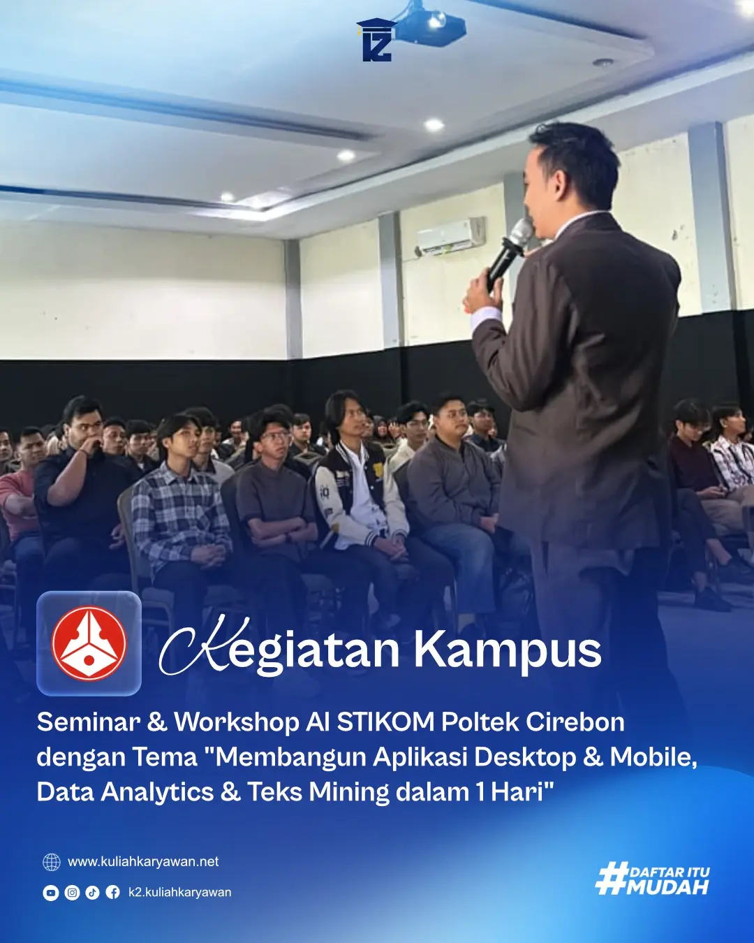 STIKOM Poltek Cirebon Gelar Seminar & Workshop AI 2026